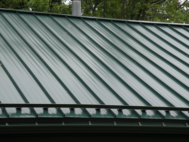 Crown-Loc Panel at Ohio Valley Metal Roofing in Bridgeport, Ohio